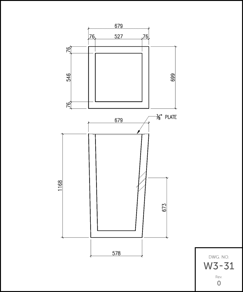 single garage sump schematic